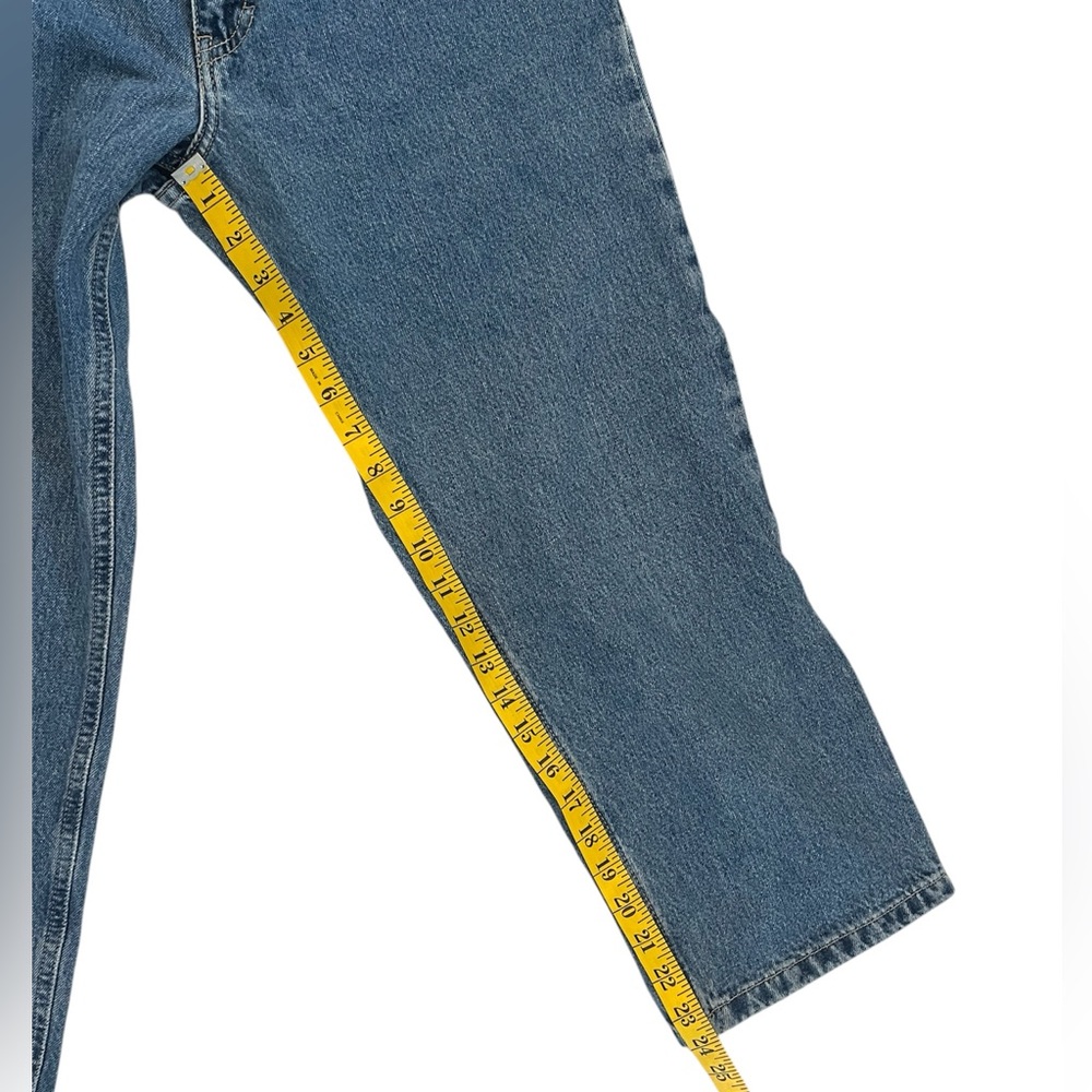 Tommy Hilfiger Cropped Boyfriend jeans 2002 Sz 8 - Picture 8 of 9